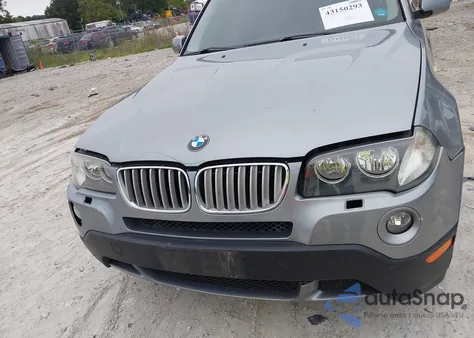 2008 BMW X3 3.0Si из США, поврежденный, VIN WBXPC93498WJ18505